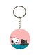 Cartoon Themed Dual Sided Keychain
