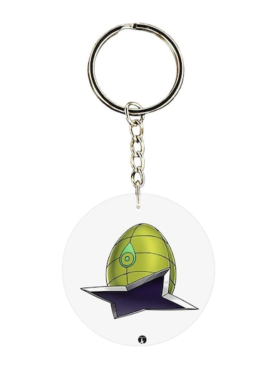 Anime Digimon Printed Keychain