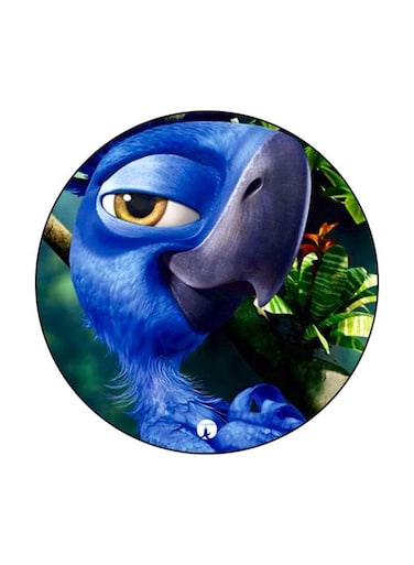 Rio Printed Fridge Magnet Green/Blue/Yellow