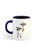Eid Al-Adha Sheep Printed Mug White/Navy