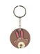 Cartoon Printed Dual Sided Keychain