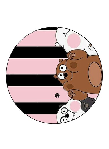 We Bare Bears Printed Fridge Magnet Multicolour
