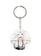 Tokyo Ghoul Anime Printed Keychain White/Grey/Red