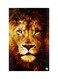 Printed Fridge Magnet Yellow/Black