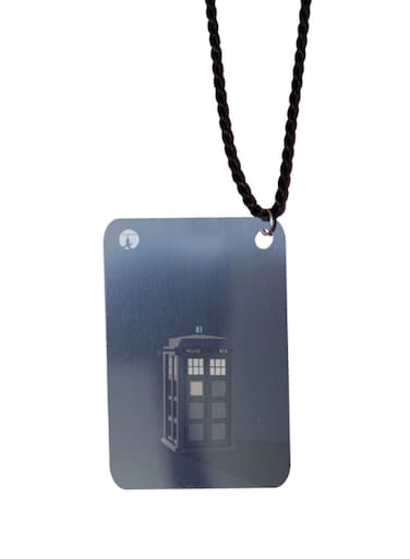 TV Show Doctor Who Printed Car Mirror Pendant
