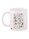 Cartoon Printed Coffee Mug White/Red/Black