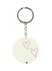 Heart Printed Keychain