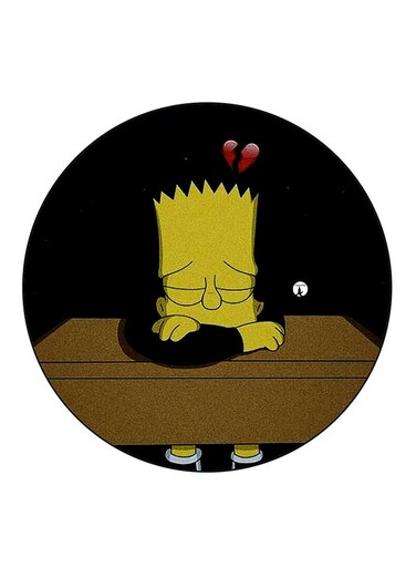Simpsons Printed Fridge Magnet Multicolour