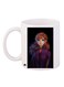 Cartoon Girl Printed Coffee Mug White/Black/Brown