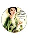 Vintage Art Printed Fridge Magnet Multicolour