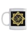 Mohammad Islamic Art Printed Mug White/Black/Yellow