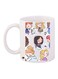 Cartoon Printed Coffee Mug White/Yellow/Black 11ounce