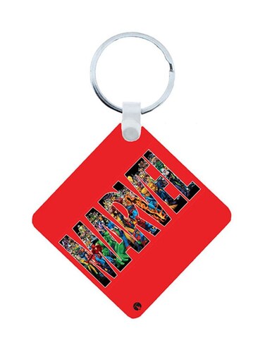 Marvel Wooden Keychain