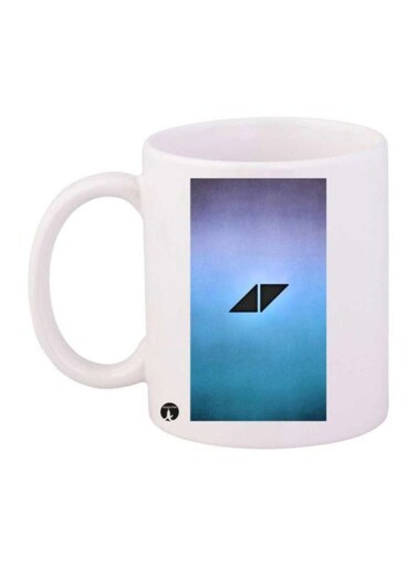 Avicii Printed Coffee Mug White/Blue/Black