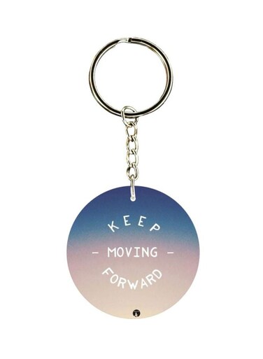 English Phrases Printed Keychain