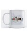 Mug Visual Art For Coffee And Tea White