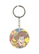 Cartoon Printed Double Sided Keychain