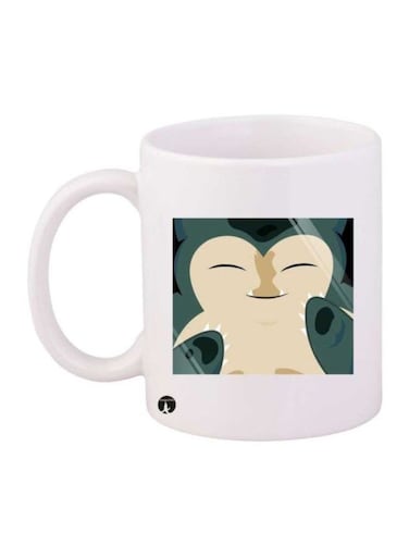Pok&eacute;mon Printed Mug White/Green/Beige