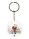 Double Sided Printed Keychain Multicolour