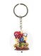 Super Mario Game Printed Keychain