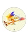 Video Game Sonic Printed Fridge Magnet Multicolour