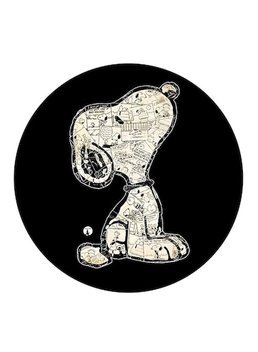 Snoopy Printed Fridge Magnet Multicolour