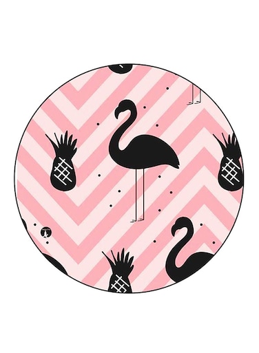 Flamingos Printed Fridge Magnet Multicolour