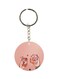 Printed Single Sided Keychain