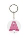 Alphabet A Kitty Cartoon Themed Keychain