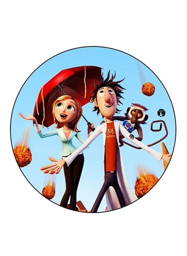 Cloudy With A Chance Of Meatballs Printed Fridge Magnet Multicolour