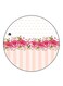 Flowers Printed Fridge Magnet Multicolour