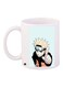 Naruto Printed Coffee Mug White/Blue/Black 11ounce