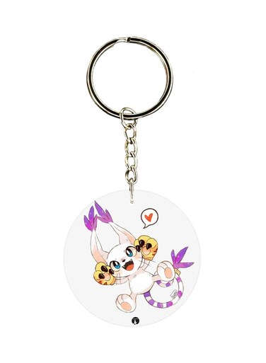 Anime Digimon Key Chain