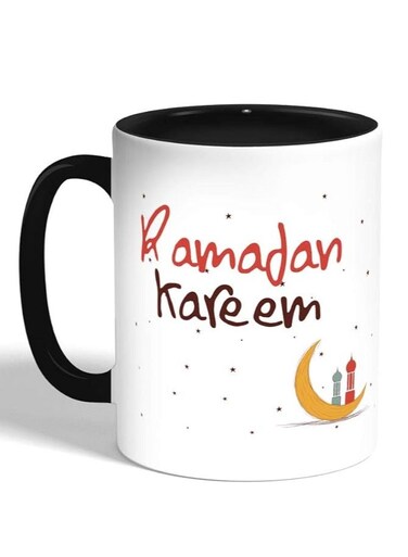 Ramadan kareem Printed Coffee Mug, Black