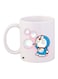 Doraemon Printed Coffee Mug White/Blue/Pink