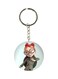 Double Sided Cartoon Printed Keychain