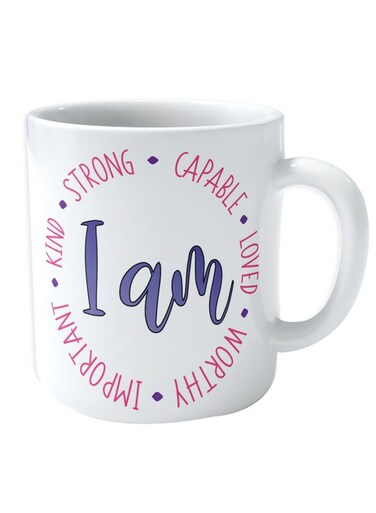 I Am Coffee Mug White