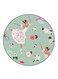 Girl Printed Fridge Magnet Multicolour