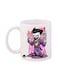 The Joker Printed Mug White/Purple/Pink 12ounce