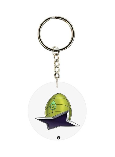 Anime Digimon Printed Keychain