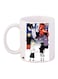 Anime Printed Coffee Mug White/Grey/Black 11ounce