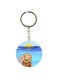 Single Sided Character Printed Keychain