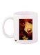 Animals Printed Coffee Mug White/Brown/Yellow 11ounce