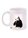 Anime Printed Ceramic Coffee Mug White/Brown/Pink