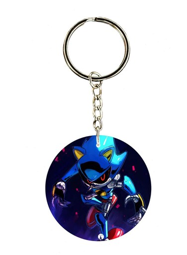 Sonic Double Side Printed Keychain