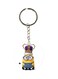 Cartoon Printed Single Sided Pocket Keychain