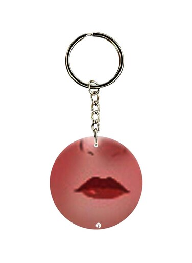 Lip Printed keychain
