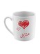Mathail Name Printed Ceramic Mug For Coffee And Tea White/Red 10x5cm