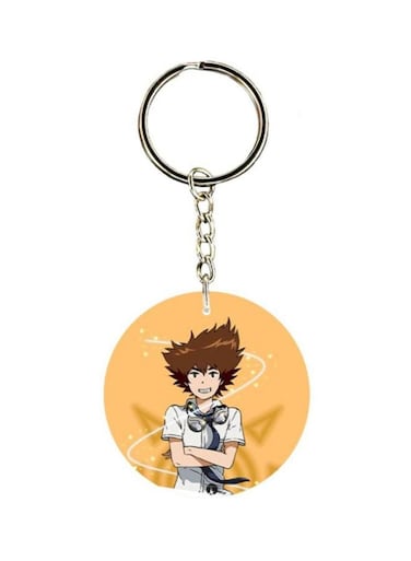 Anime Digimon Printed Keychain