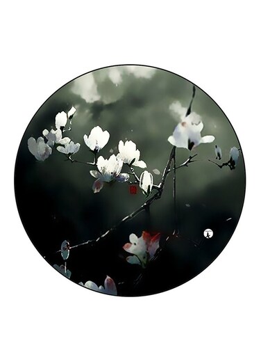 Flowers Printed Fridge Magnet Multicolour